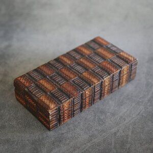 Carved Wood Polish Box